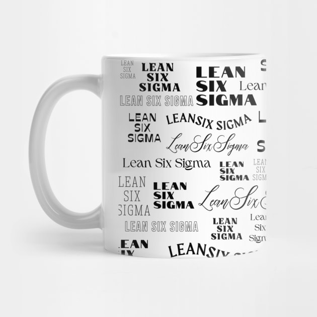 Lean Six Sigma all over design by Viz4Business